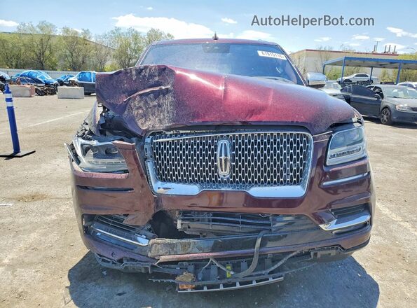 5LMJJ3TT2LEL15455 2020 LINCOLN NAVIGATOR Maroon Vista frontal