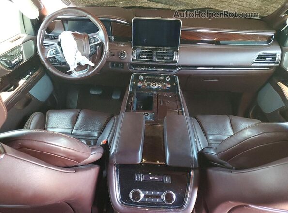 5LMJJ3TT2LEL15455 2020 LINCOLN NAVIGATOR Maroon Vista del salpicadero