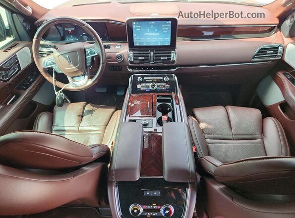 5LMJJ3TT4JEL13266 2018 LINCOLN NAVIGATOR Burgundy Dashboard view