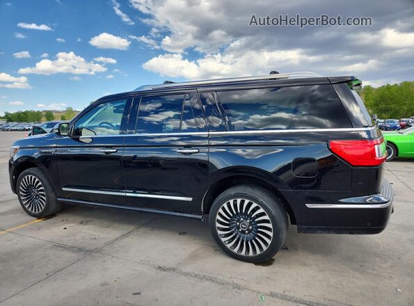 5LMJJ3TT9JEL22531 2018 LINCOLN NAVIGATOR Black Հետևի ձախ