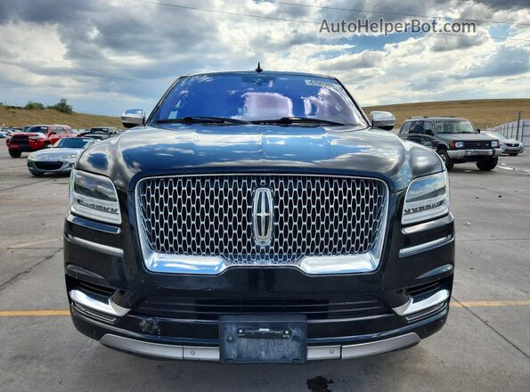 5LMJJ3TT9JEL22531 2018 LINCOLN NAVIGATOR Black Դիմացի տեսք