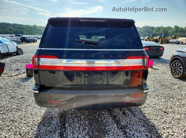 5LMJJ3TTXJEL14096 2018 LINCOLN NAVIGATOR Black უკანა ხედი