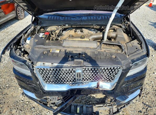 5LMJJ3TTXJEL14096 2018 LINCOLN NAVIGATOR Black ძრავის განყოფილების ხედი