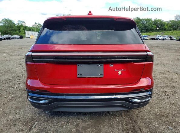 5LMPJ8J48SJ890264 2025 LINCOLN NAUTILUS Red Rear view