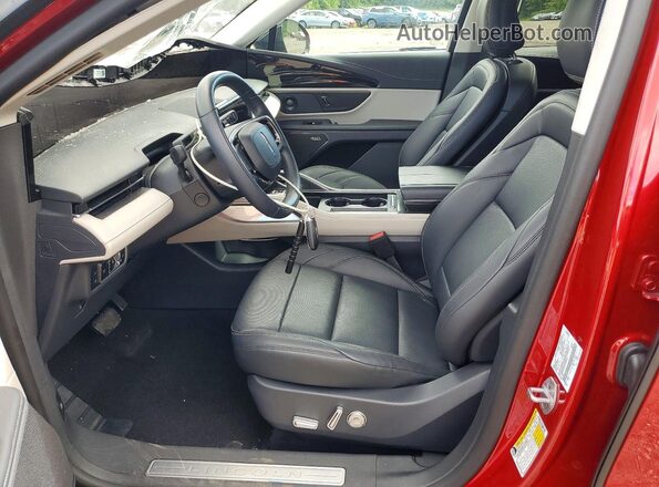 5LMPJ8J48SJ890264 2025 LINCOLN NAUTILUS Red Front interior view