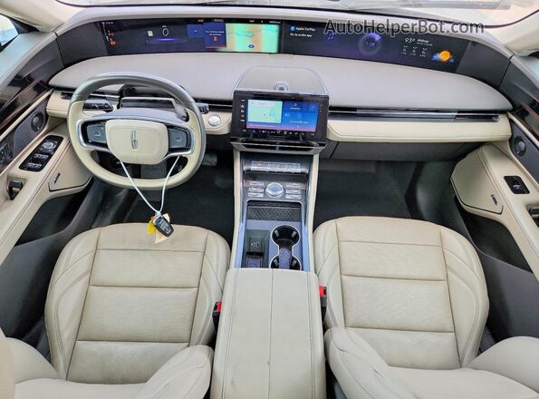 5LMPJ8JA0RJ787310 2024 LINCOLN NAUTILUS Gray Dashboard view