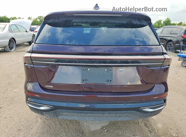 5LMPJ8JA2SJ969855 2025 LINCOLN NAUTILUS Maroon Rear view