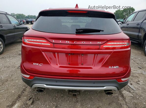 5LMTJ3DH1GUJ15746 2016 LINCOLN MKC Red Rear view
