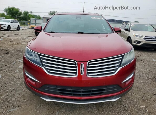 5LMTJ3DH1GUJ15746 2016 LINCOLN MKC Red Front view