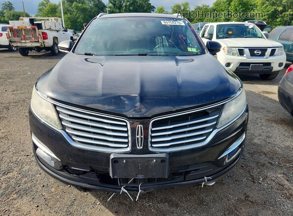 5LMTJ3DHXGUJ10884 2016 LINCOLN MKC Black Front view