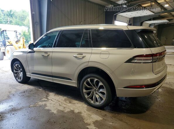 5LMYJ8XY2MNL00053 2021 LINCOLN AVIATOR White Trasero izquierdo