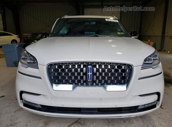 5LMYJ8XY2MNL00053 2021 LINCOLN AVIATOR White Vista frontal