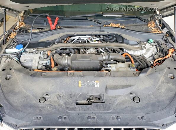 5LMYJ8XY2MNL00053 2021 LINCOLN AVIATOR White Vista del compartimento del motor