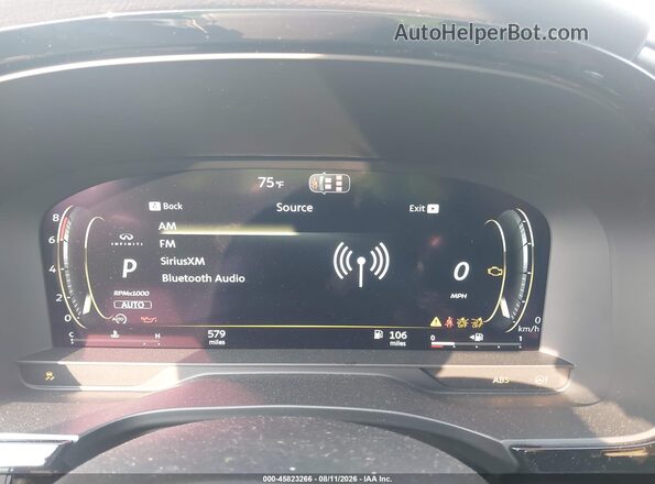 5N1AC0JX1VC600275 2027 INFINITI QX60 Черный Вид задних сидений