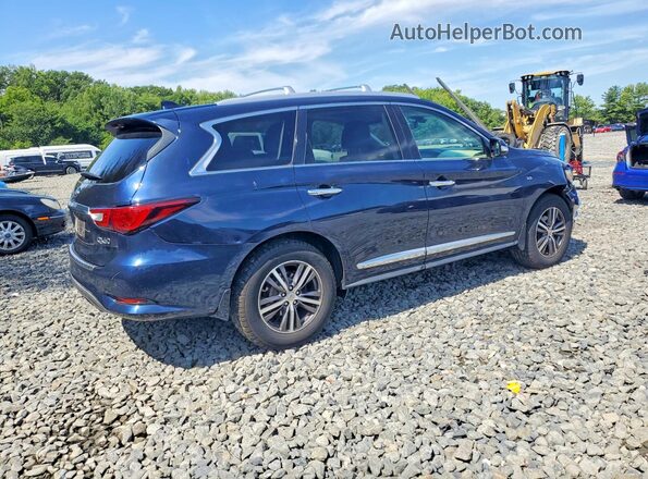 5N1AL0MM0GC502925 2016 INFINITI QX60 Blue Հետևի աջ