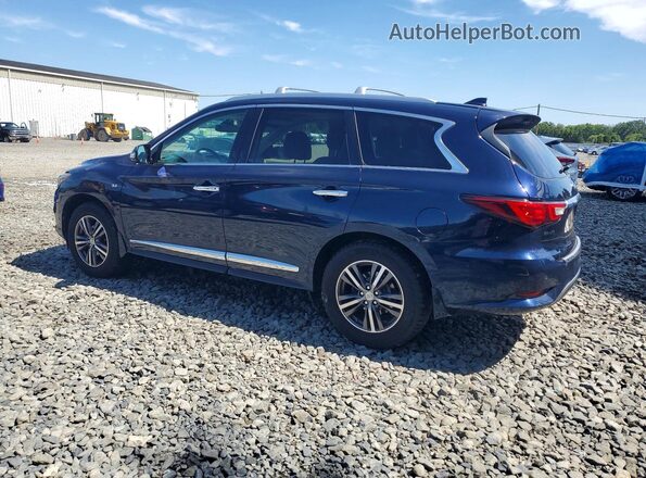 5N1AL0MM0GC502925 2016 INFINITI QX60 Blue Հետևի ձախ
