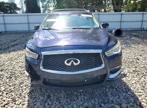 5N1AL0MM0GC502925 2016 INFINITI QX60 Blue Դիմացի տեսք