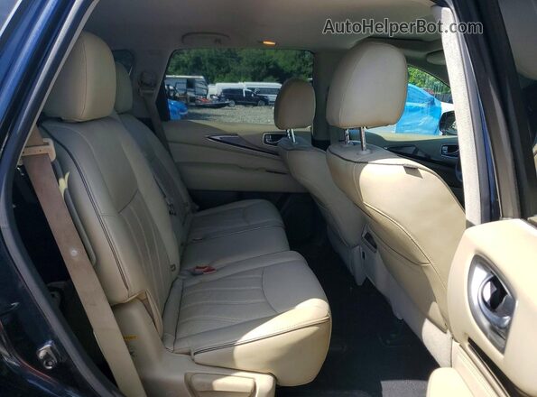 5N1AL0MM0GC502925 2016 INFINITI QX60 Blue Սալոնի հետևի տեսք