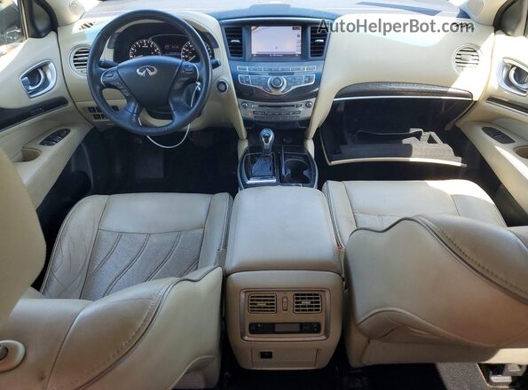 5N1AL0MM0GC502925 2016 INFINITI QX60 Blue Առջևի վահանակի տեսք
