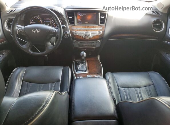 5N1AL0MM0GC509289 2016 INFINITI QX60 White Առջևի վահանակի տեսք