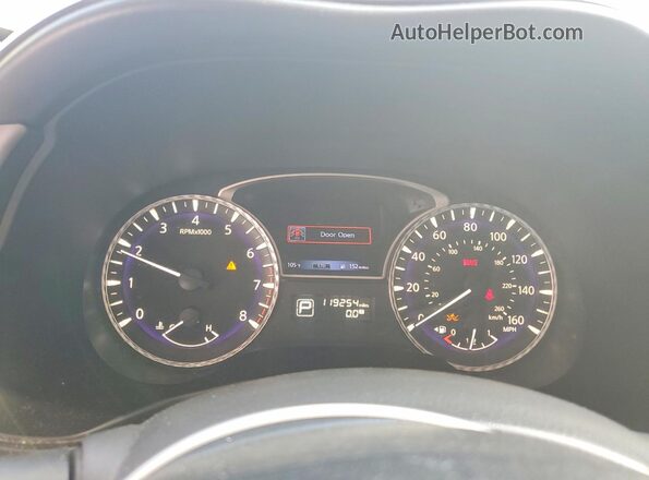 5N1AL0MM0GC509289 2016 INFINITI QX60 White Սարքավորումների վահանակի տեսք