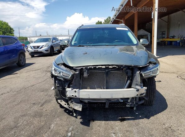 5N1AL0MM0GC525945 2016 INFINITI QX60 Green Front view