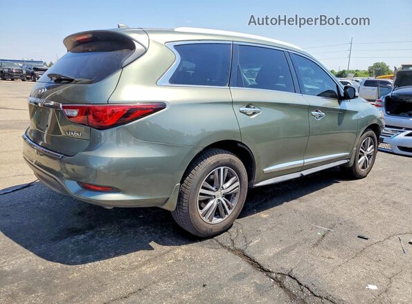 5N1AL0MM0GC525945 2016 INFINITI QX60 Green Rear right