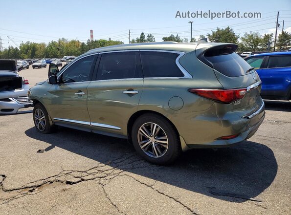 5N1AL0MM0GC525945 2016 INFINITI QX60 Green Rear left