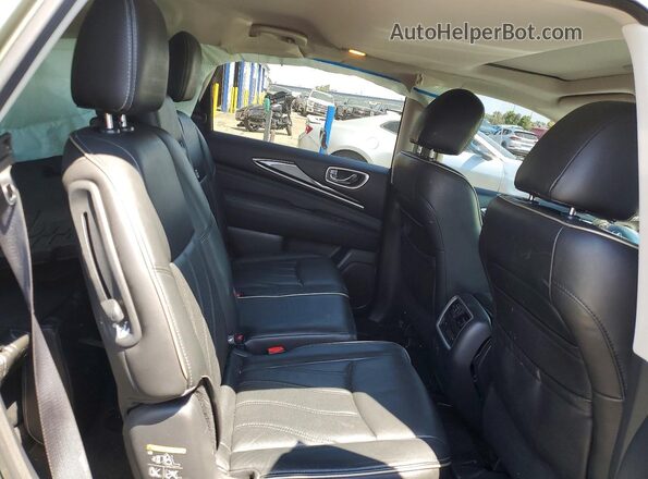 5N1AL0MM0GC525945 2016 INFINITI QX60 Green Rear seats view