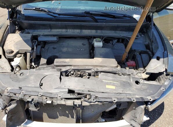 5N1AL0MM0GC525945 2016 INFINITI QX60 Green Rear interior view
