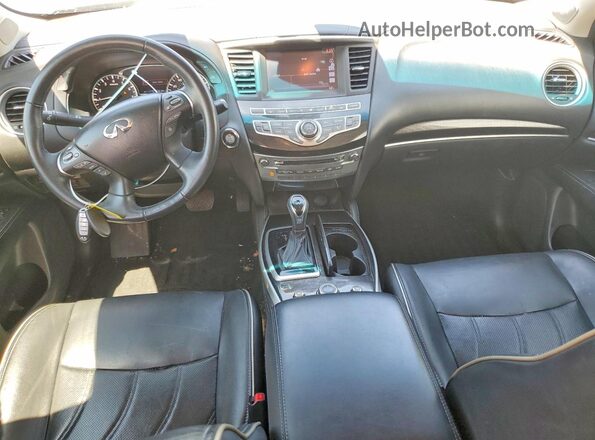 5N1AL0MM0GC530210 2016 INFINITI QX60 Charcoal Առջևի վահանակի տեսք