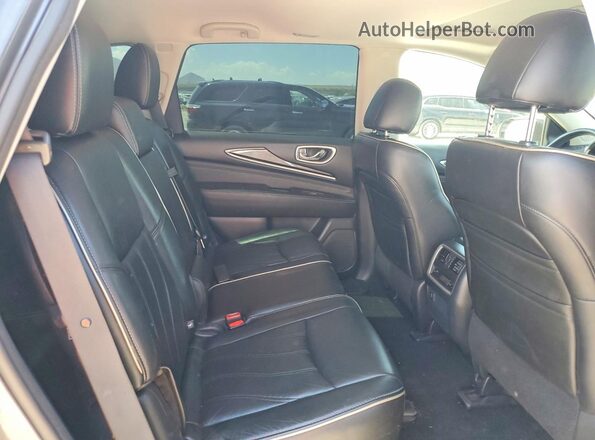 5N1AL0MM0GC530210 2016 INFINITI QX60 Charcoal Հետևի նստատեղերի տեսք