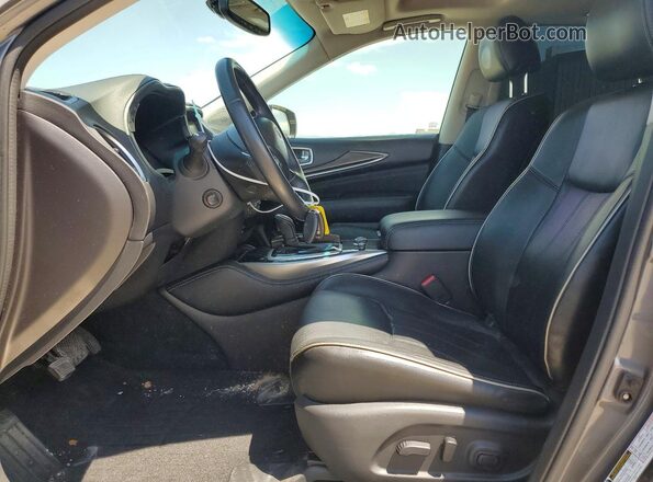 5N1AL0MM0GC530210 2016 INFINITI QX60 Charcoal Սալոնի դիմացի տեսք