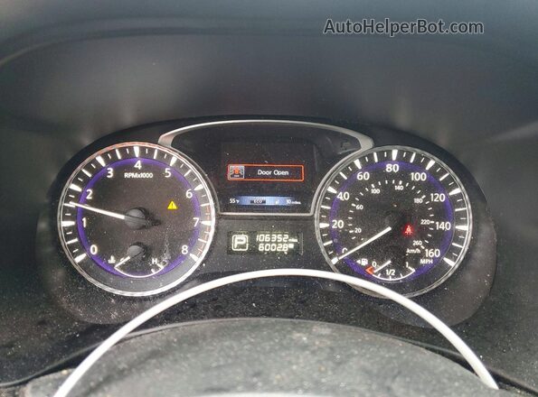 5N1AL0MM1GC519703 2016 INFINITI QX60 Blue Vista del cuadro de instrumentos