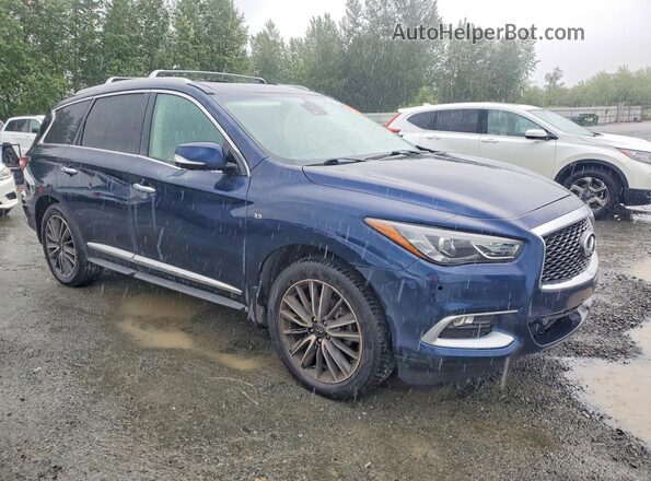 5N1AL0MM1GC519703 2016 INFINITI QX60 Blue Delantero derecho