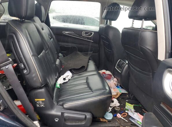 5N1AL0MM1GC519703 2016 INFINITI QX60 Blue Vista interior trasera