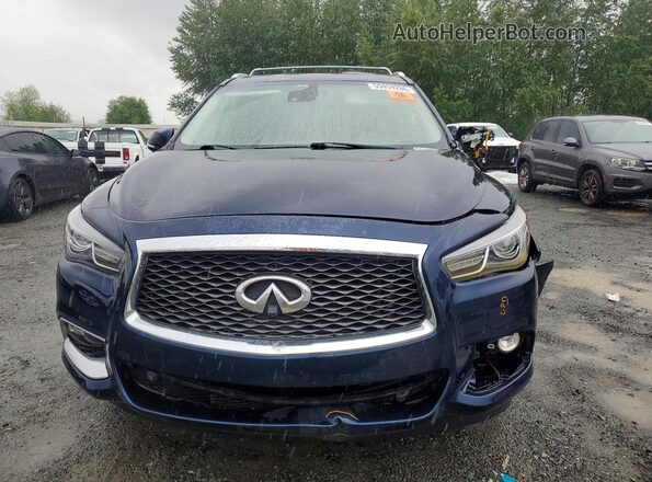 5N1AL0MM1GC519703 2016 INFINITI QX60 Blue Vista frontal