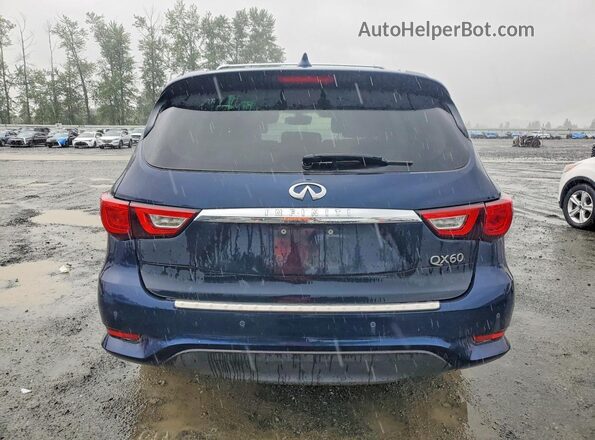 5N1AL0MM1GC519703 2016 INFINITI QX60 Blue Vista trasera