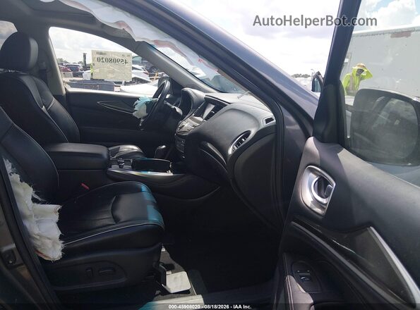 5N1AL0MM2GC513828 2016 INFINITI QX60 Серый Вид салона спереди