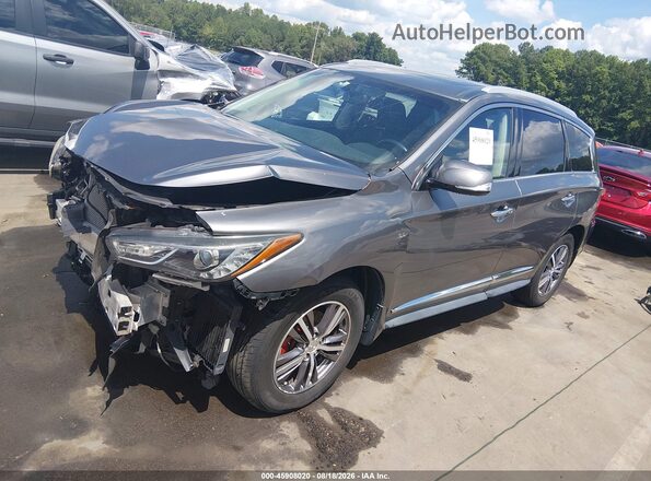 5N1AL0MM2GC513828 2016 INFINITI QX60 Серый Передняя левая четверть
