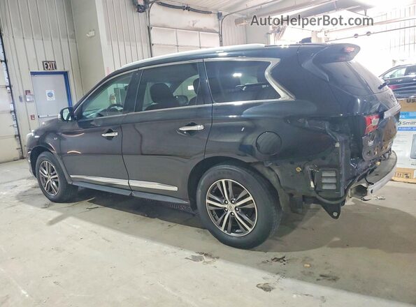 5N1AL0MM2GC514297 2016 INFINITI QX60 Black Հետևի ձախ