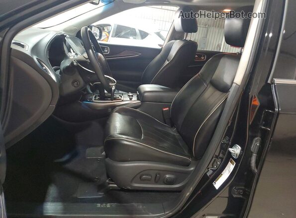 5N1AL0MM2GC514297 2016 INFINITI QX60 Black Սալոնի դիմացի տեսք