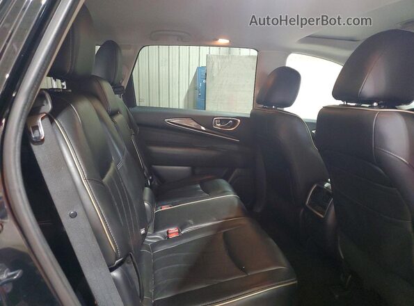 5N1AL0MM2GC514297 2016 INFINITI QX60 Black Սալոնի հետևի տեսք