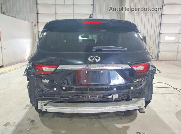 5N1AL0MM2GC514297 2016 INFINITI QX60 Black Հետևի տեսք