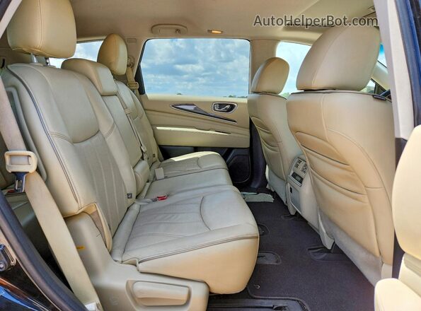 5N1AL0MM2GC518429 2016 INFINITI QX60 Черный Вид задней части салона