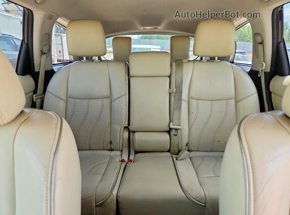 5N1AL0MM2GC518429 2016 INFINITI QX60 Черный Вид задних сидений