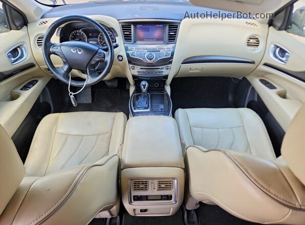 5N1AL0MM2GC518429 2016 INFINITI QX60 Черный Вид панели приборов