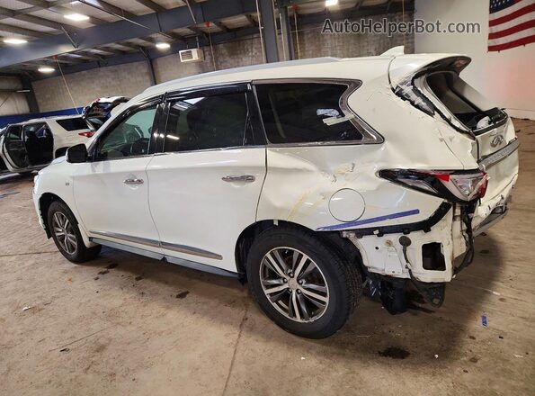 5N1AL0MM2GC522822 2016 INFINITI QX60 White Trasero izquierdo