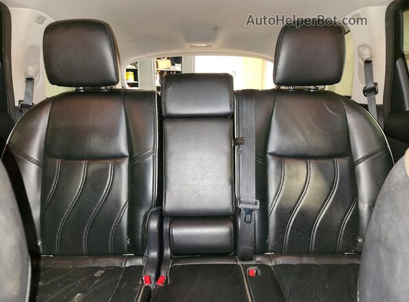 5N1AL0MM2GC522822 2016 INFINITI QX60 White Vista de los asientos traseros