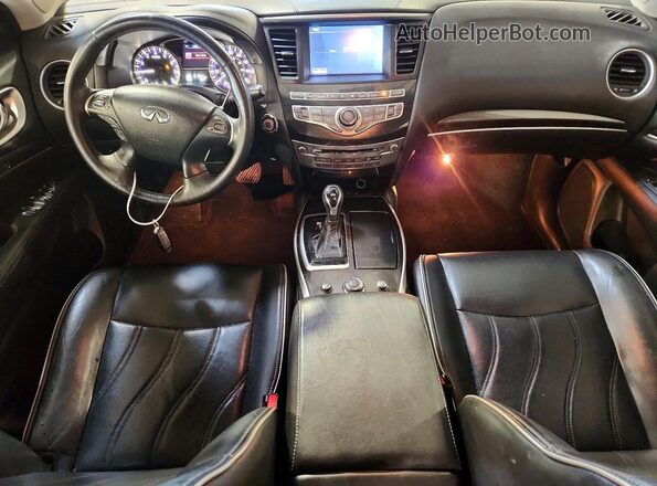 5N1AL0MM2GC522822 2016 INFINITI QX60 White Vista del salpicadero